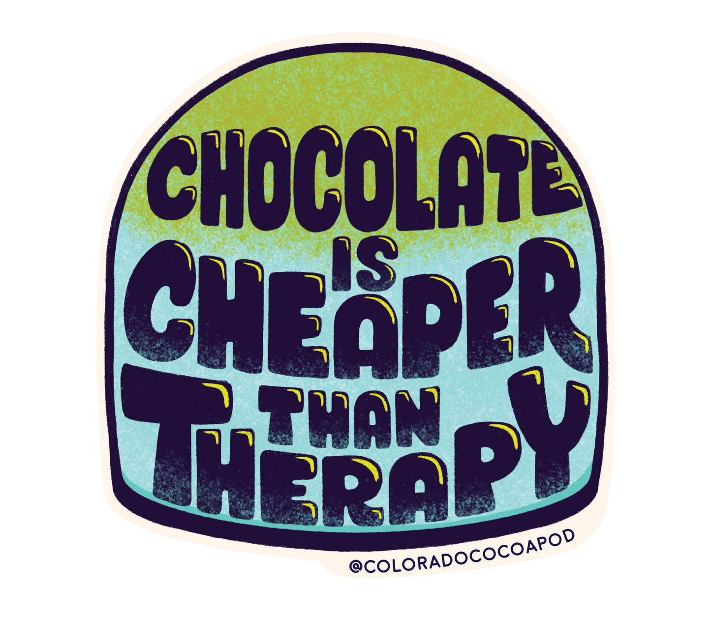 COLORADO COCOA POD STICKER