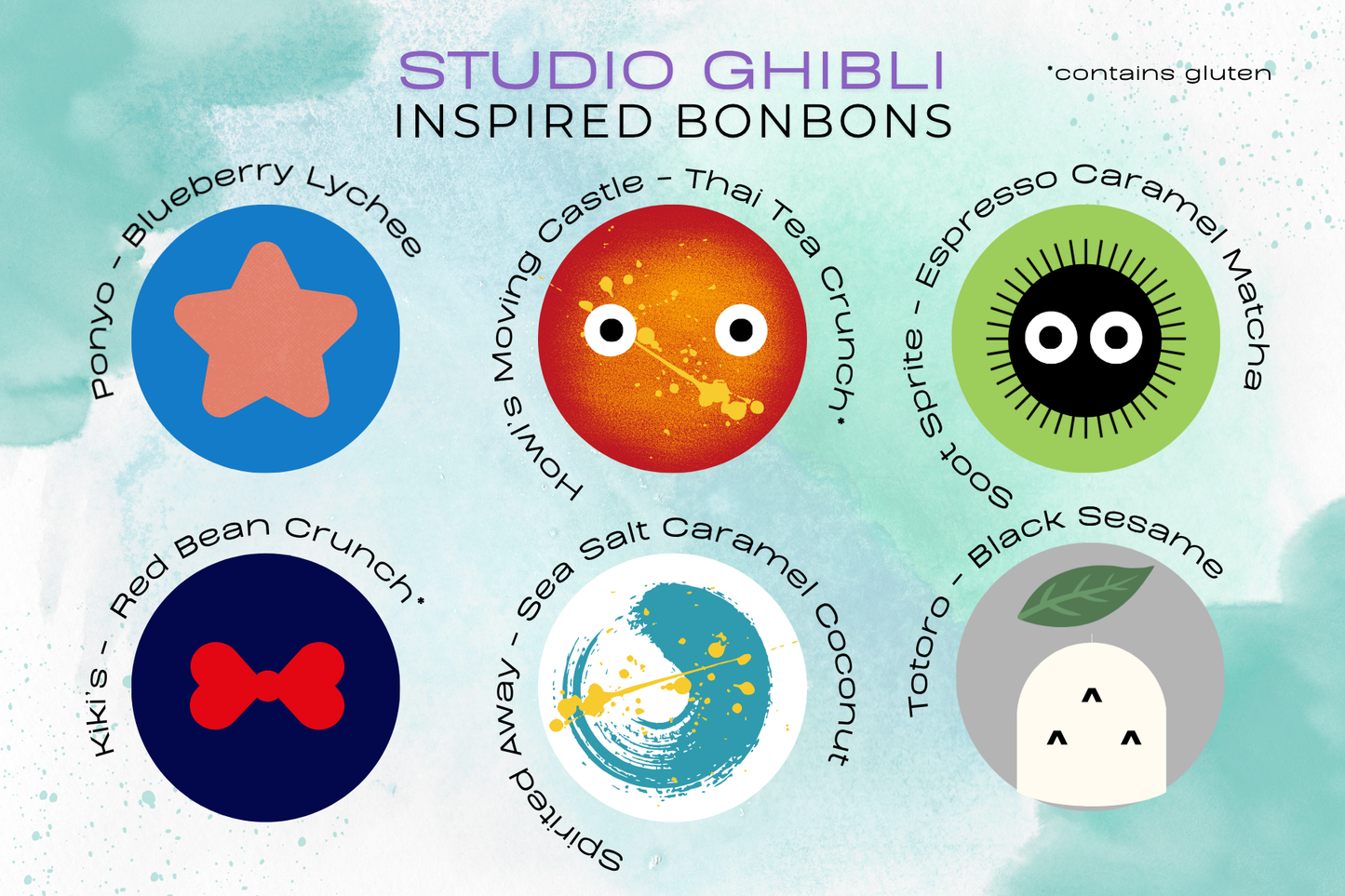 "STUDIO GHIBLI" INSPIRED BONBON BOX