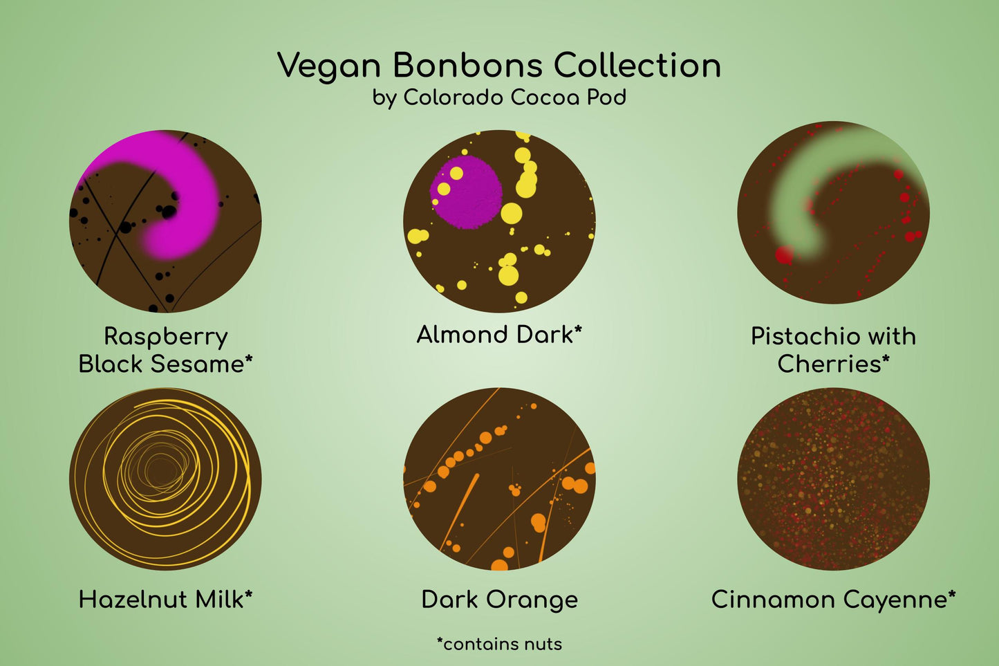 VEGAN FRIENDLY BONBON BOXES