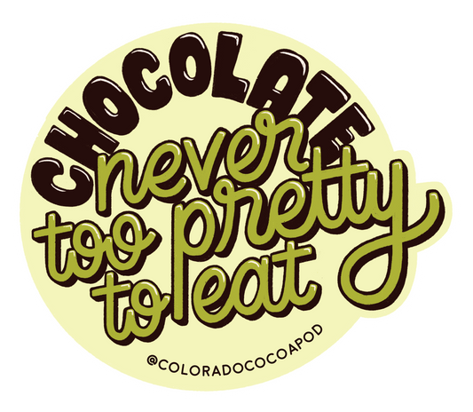 COLORADO COCOA POD STICKER