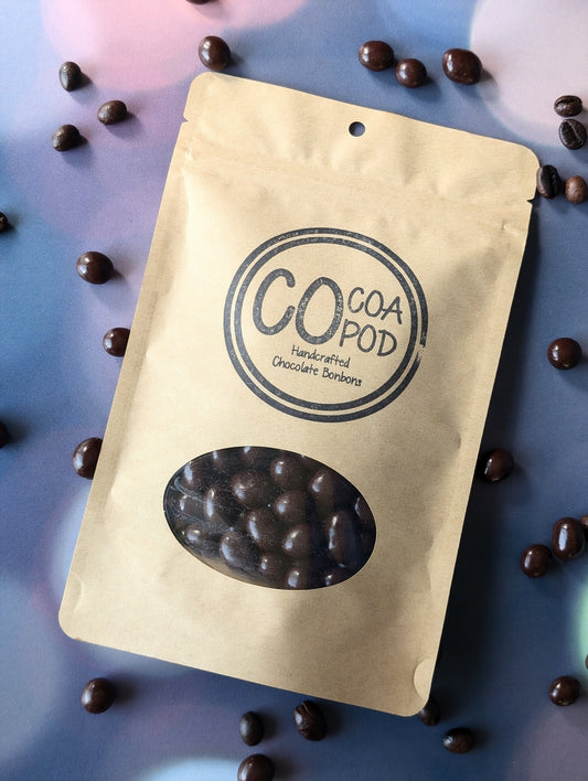 CHOCOLATE COVERED COFFEE BEANS